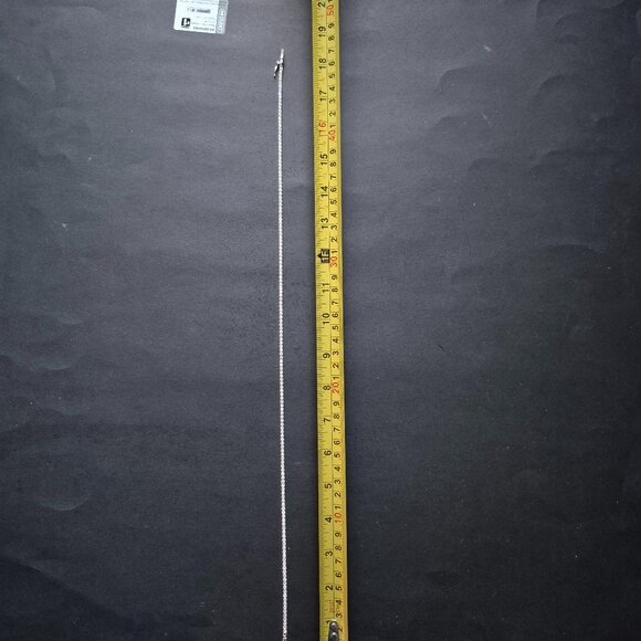 Prong-Set Tennis Necklace in Silver - Picture 6 of 9